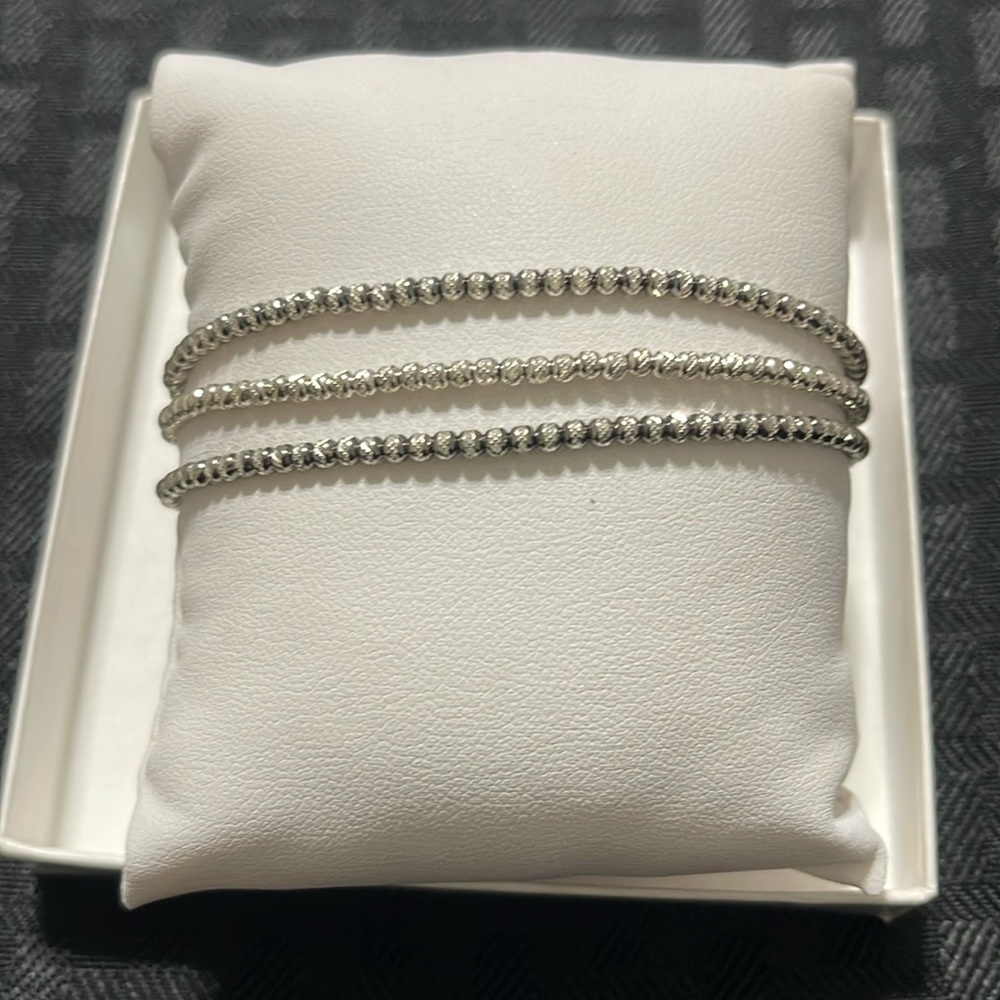 SILPADA Triple bead bracelet